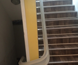 Curved stairlift in Springfield, OH